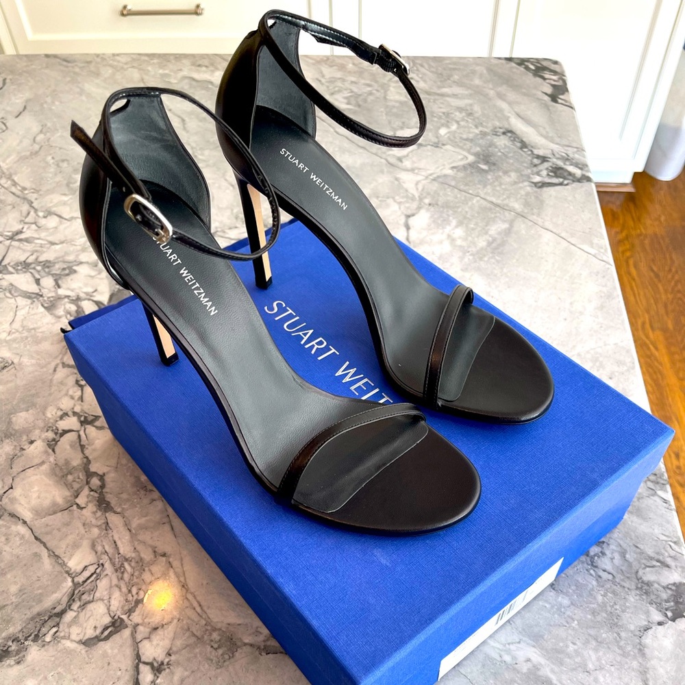 Stuart Weitzman Black Sandals